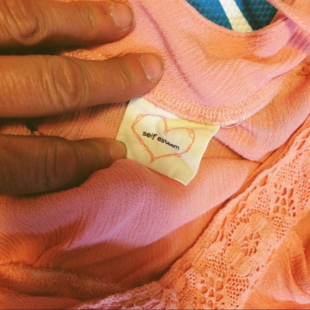 3/4 sleeve cold shoulder top - Picture 6 of 8